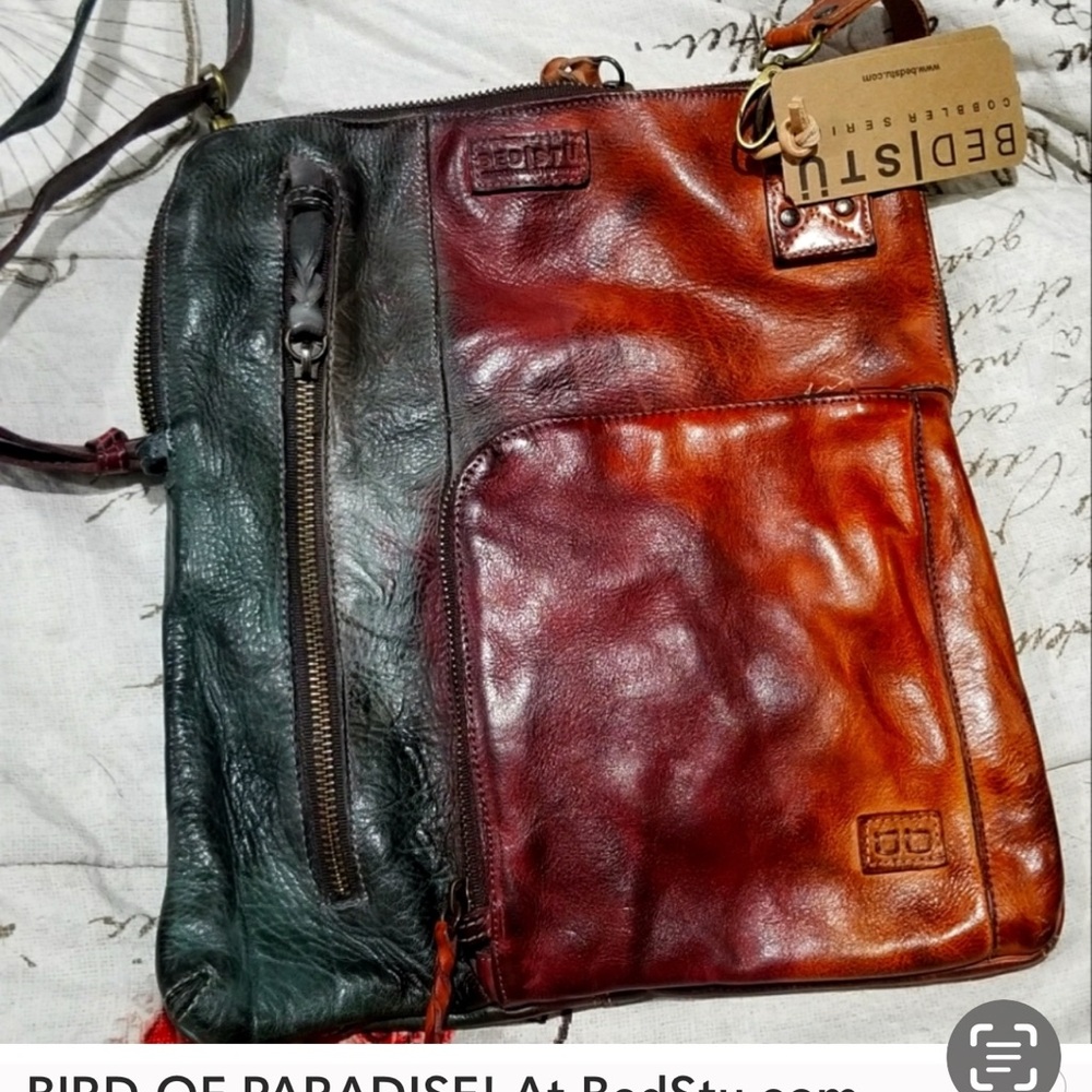 In search of! ISO. BED|STU Birds of Paradise AIKEN CROSSBODY